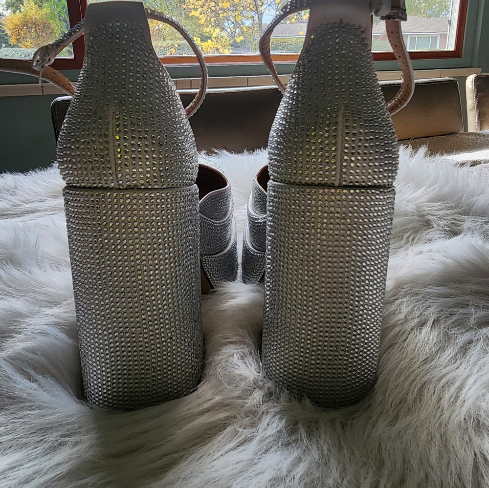 Charlize Rhinestone Platforms - Picture 4 of 4